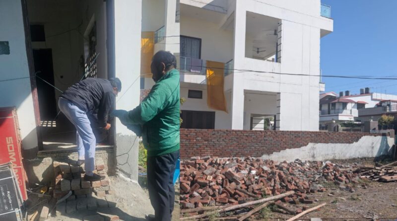 एमडीडीए का अवैध निर्माणों पर सख़्त प्रहार, सीलिंग व ध्वस्तीकरण की कार्यवाही तेज