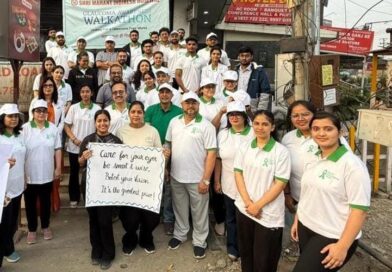 श्री महंत इन्दिरेश अस्पताल के नेत्र रोग विभाग ने ग्लूकोमा से बचाव का दिया संदेश