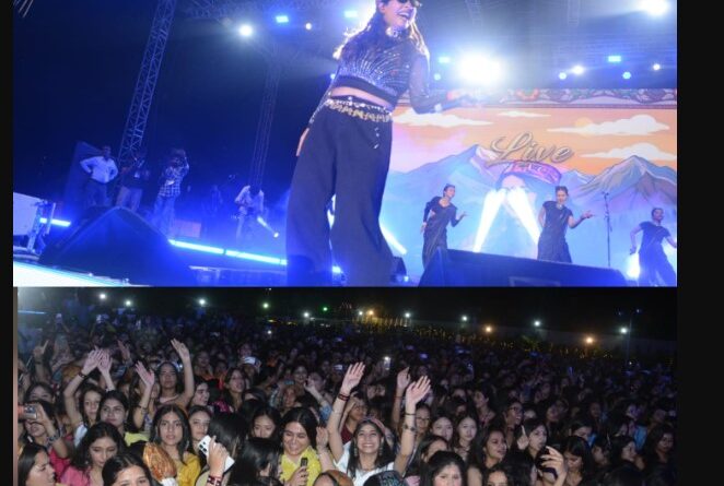 श्री गुरु राम राय विश्वविद्यालय में प्रिंयका मेहर का जादू और डीजे बीट्स का धमाका