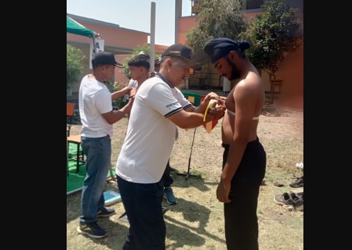 अग्निवीर भर्ती परीक्षा की तैयारी के लिए कैंप आयोजित