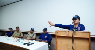 श्री महंत इन्दिरेश अस्पताल में फायर सेफ्टी पर जागरूकता कार्यशाला