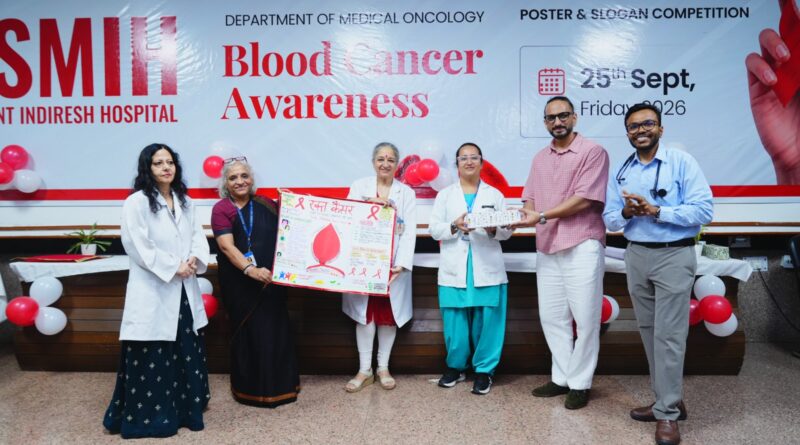 श्री महंत इन्दिरेश अस्पताल में एक स्वर में गूंजी पुकार कैंसर हारेगा, जिंदगी जीतेगी