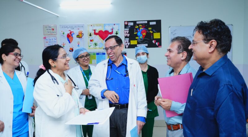 विश्व हृदय दिवस पर श्री महंत इन्दिरेश अस्पताल में दिया ह्दय रोगों से बचाव का संदेश